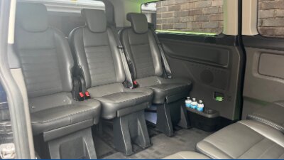 8-seater minibus for Heathrow and Gatwick transfers, interior view 5