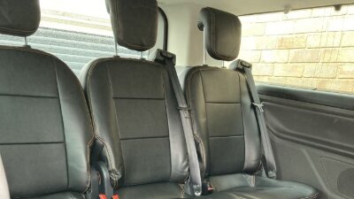 8-seater minibus for Heathrow and Gatwick transfers, interior view 6